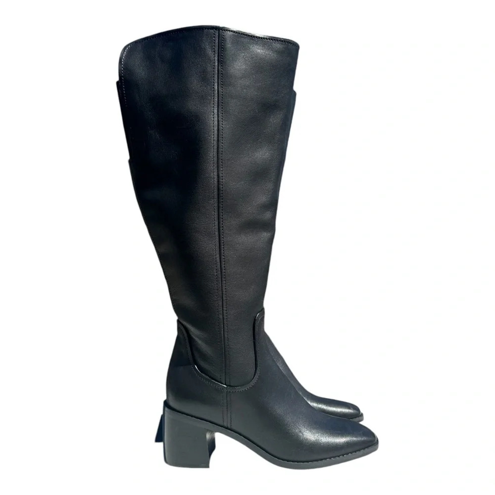 Naturalizer Women's 27 Edit Edda Wide Calf in Black. Sz; 7.5 - Picture 4 of 13
